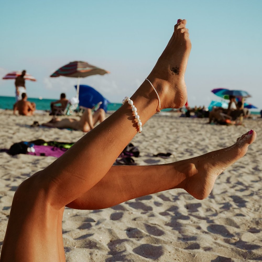 Briwok Pearl Anklet